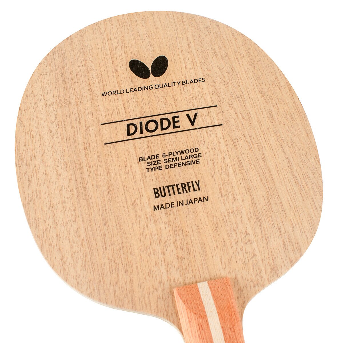 Diode V Blade: Close-up of Blade Face